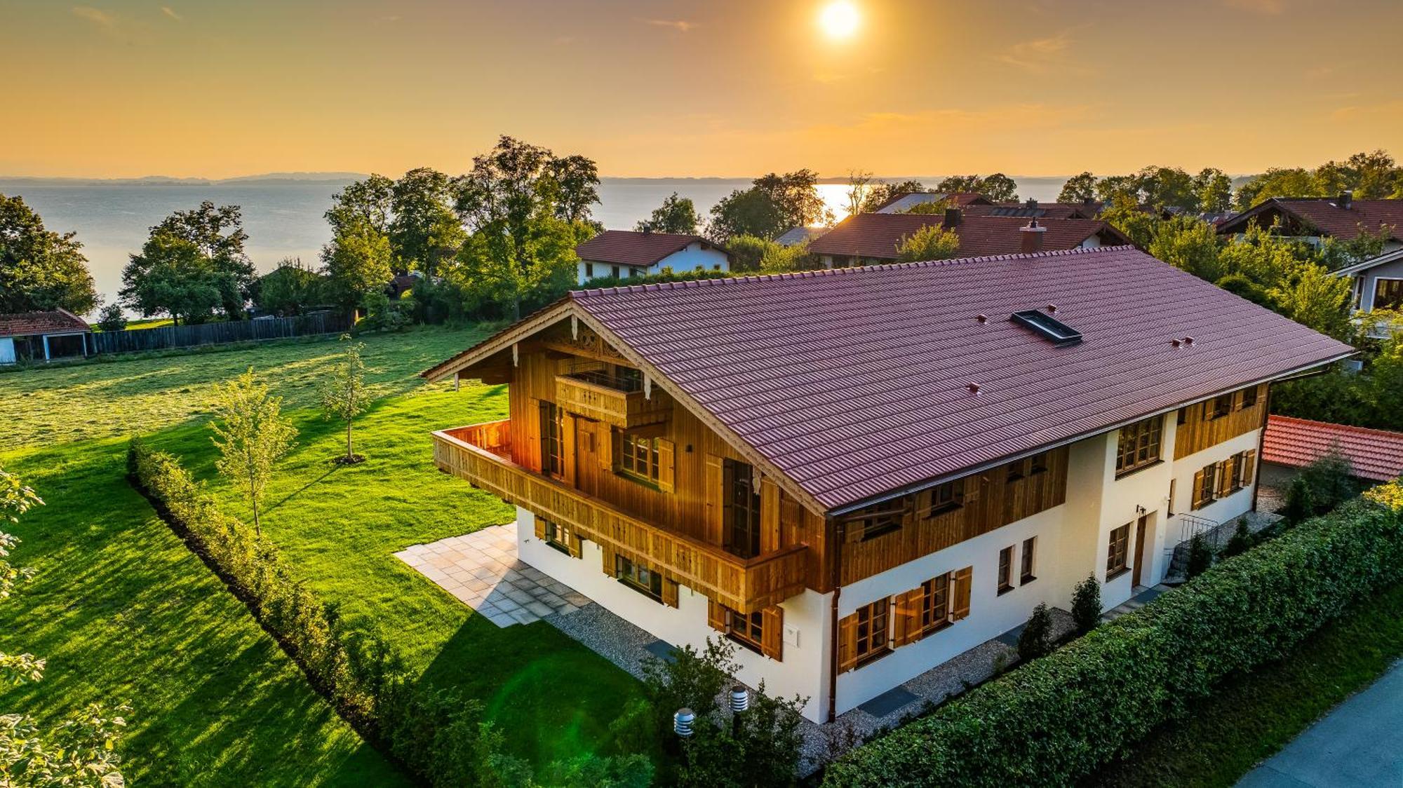 Graf Chiemo Suites - Direkt Am Chiemsee Mit Separatem Seezugang Химинг Экстерьер фото